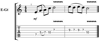 Easy guitar licks 10