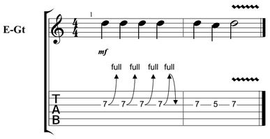 Easy guitar licks 8