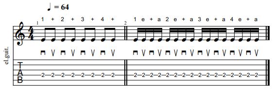 16th notes 2