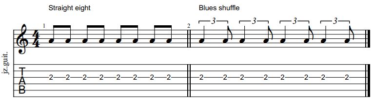 Using double-stops to play easy blues riffs! Full lesson on