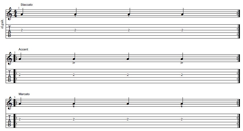 accents in music 6